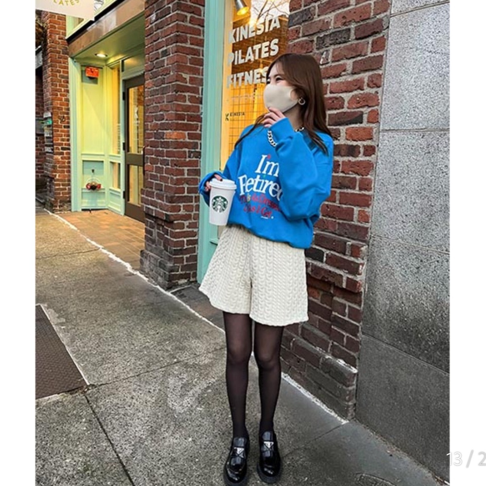 Blue Women's Sweatshirt